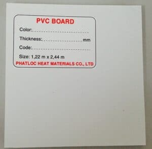 Tấm nhựa PVC sử dụng trong sản xuất và thiết kế nội thất