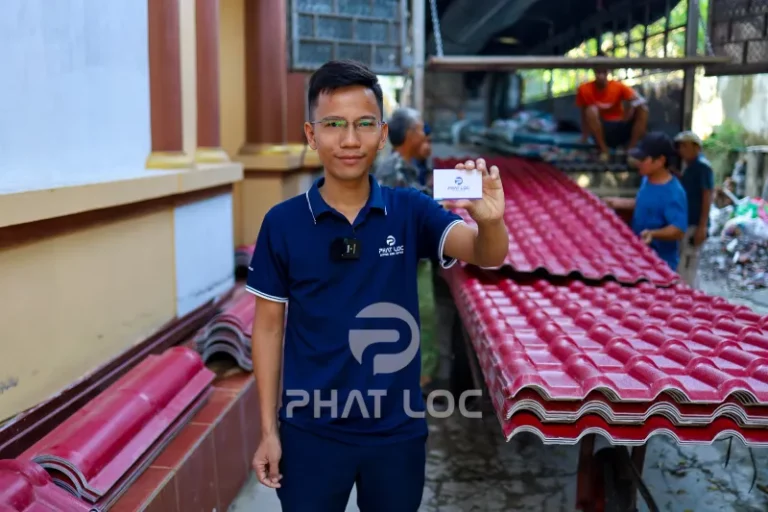 Phát Lộc – Đại lý Ngói nhựa PVC/ASA cho Kiến Trúc Sư, Thợ Xây Dựng Uy Tín Toàn Quốc