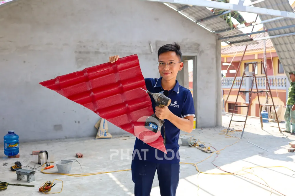 Màu mái tôn theo kiến trúc công trình và phong cách thiết kế
