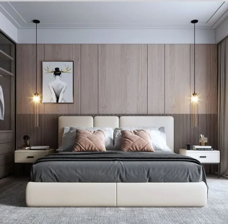 Ốp đầu giường phòng ngủ – Tạo điểm nhấn, cách âm nhẹ