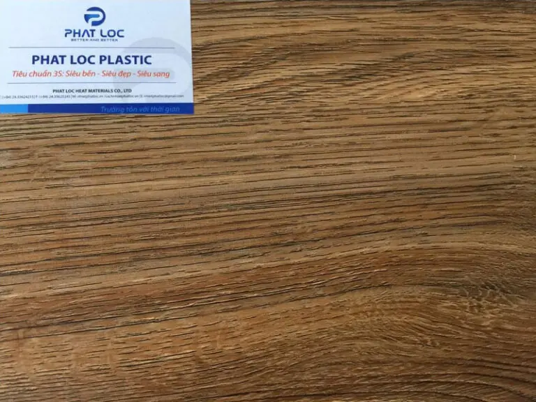 Tấm nhựa PVC ốp tường vân gỗ