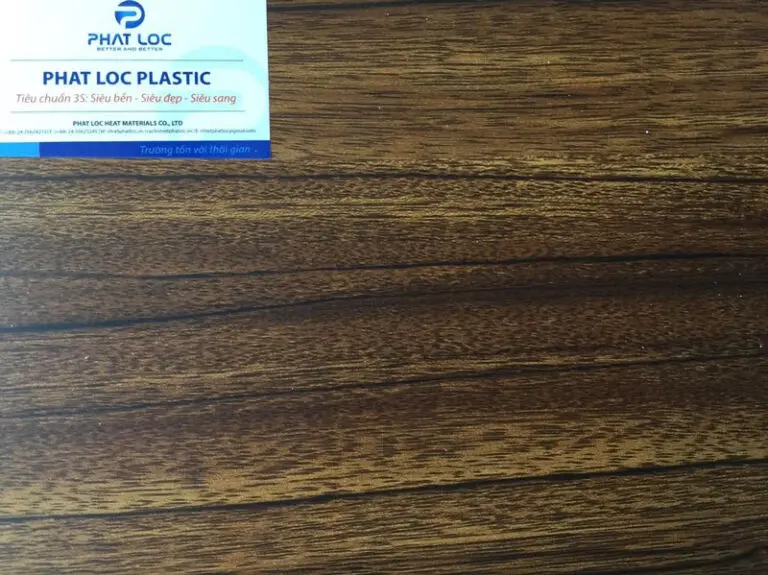 Tấm nhựa PVC vân gỗ