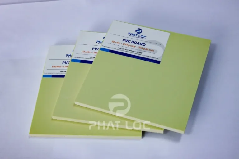 Cập nhật bảng giá tấm nhựa PVC Hà Nội năm 2025