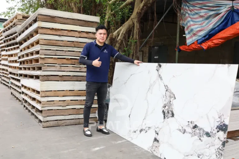 Bảng giá tham khảo mẫu PVC vân đá ốp tường Văn phòng, Công ty năm 2025