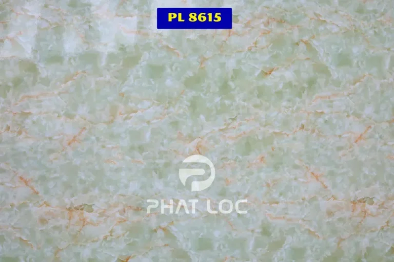 Mẫu PL 8615 – Vân ngọc xanh ngọc mát dịu
