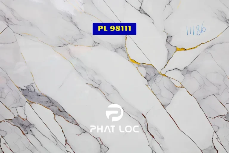 PL-98111 – Vân đá đen vân trắng: Cá tính, mạnh mẽ và ấn tượng