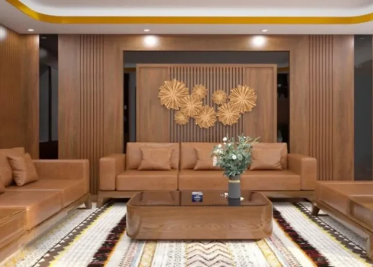 Ốp tường phòng khách