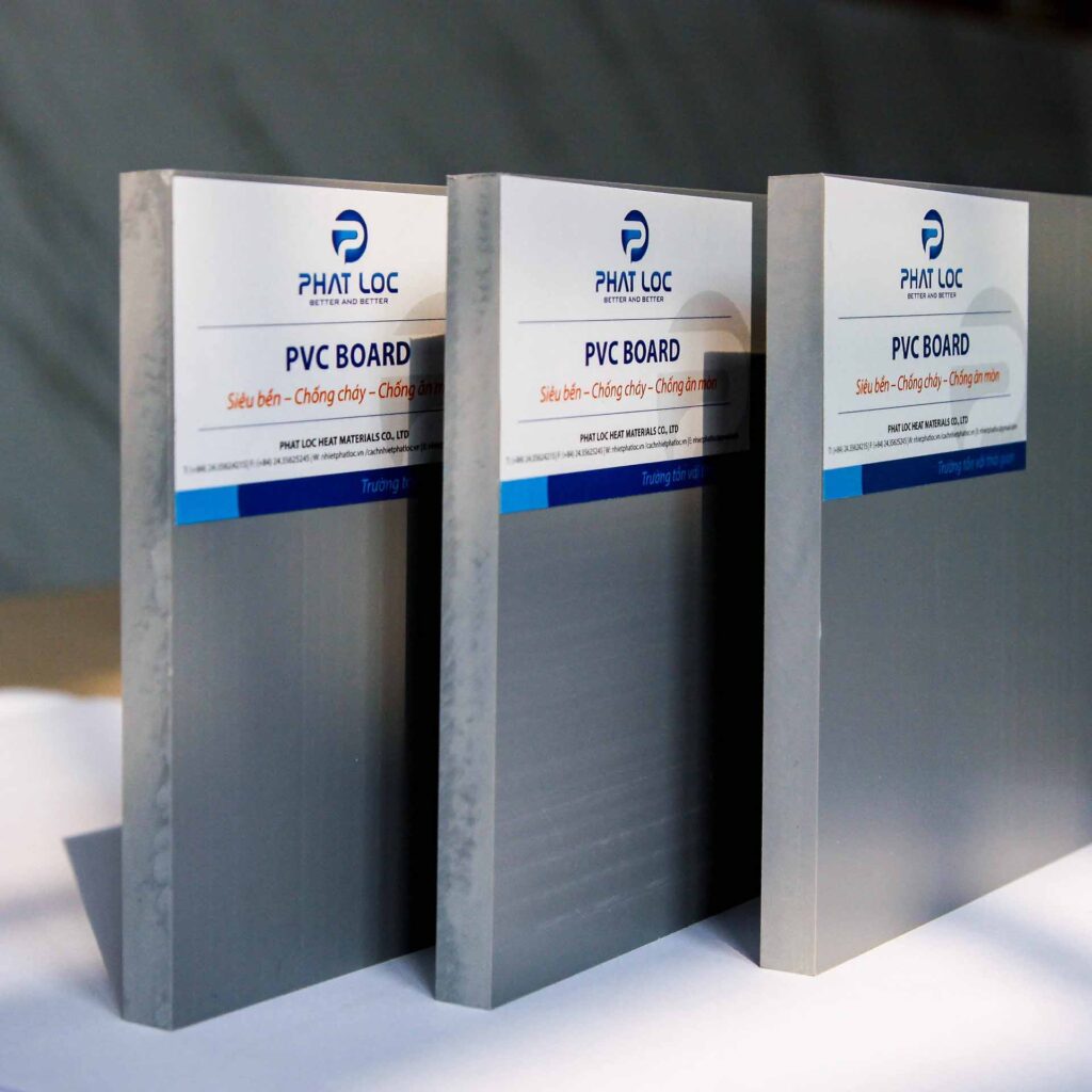 Bảng giá tấm nhựa PVC màu ghi đặc ruột cuối năm 2025