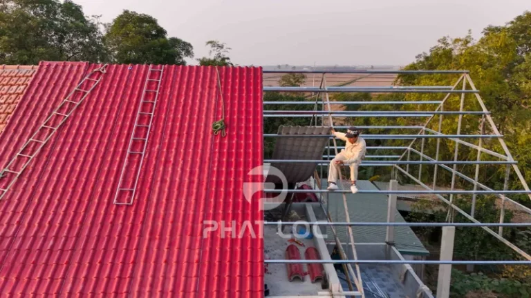 Khoảng Cách Xà Gồ Tiêu Chuẩn Cho Ngói
