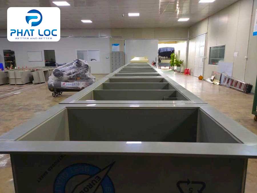 Nhựa PP Làm Bồn Chứa Hóa Chất, Nước Thải, Tẩy Rửa | Giải Pháp & Báo Giá 2025 4 Công Ty Tnhh Vật Liệu Nhiệt Phát Lộc Ứng dụng của tấm nhựa PP làm bồn chứa hóa chất trong công nghiệp