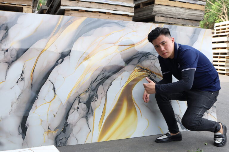 Top 5+ Mẫu Tấm Nhựa Giả Đá PVC Ốp Tường Được Ưa Chuộng Nhất Đầu 2026 2 Công Ty Tnhh Vật Liệu Nhiệt Phát Lộc Tấm nhựa giả đá vân mây ánh kim cao cấp