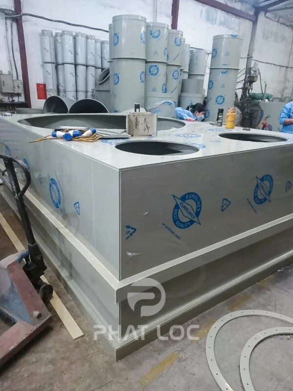 Bồn Chứa Hóa Chất PP/PVC – Gia Công, Thiết Kế Theo Yêu Cầu 3 Công Ty Tnhh Vật Liệu Nhiệt Phát Lộc Cấu tạo và quy cách Bồn Chứa Hóa Chất