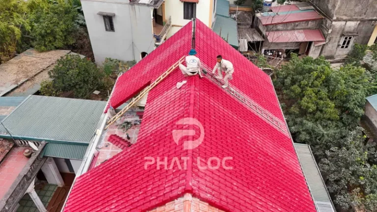 Thi Công Ngói Nhựa Phú Thọ Giá Tốt – Lắp Đặt Tận Nơi, Giảm Đến 30% 2 Công Ty Tnhh Vật Liệu Nhiệt Phát Lộc Nhà ở, nhà cấp 4, biệt thự